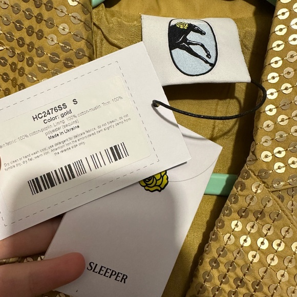 NWT Sleeper Sequin Loungewear Oversized Top - size S - Picture 5 of 5